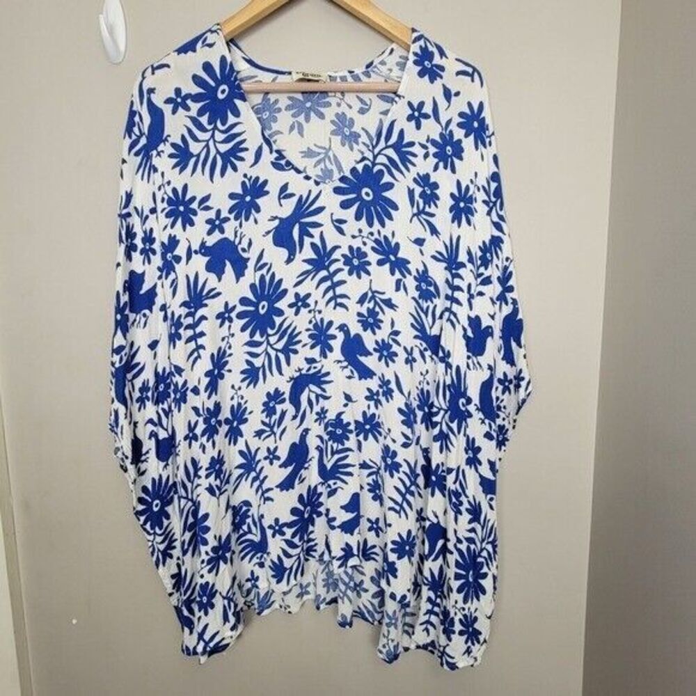 Show Me Your Mumu Senorita Bluebird Cloud Peta Tunic Small